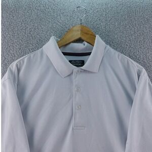 Ben Hogan Performance Polo Shirt Mens XL Striped Golf Performance‎ Stretch